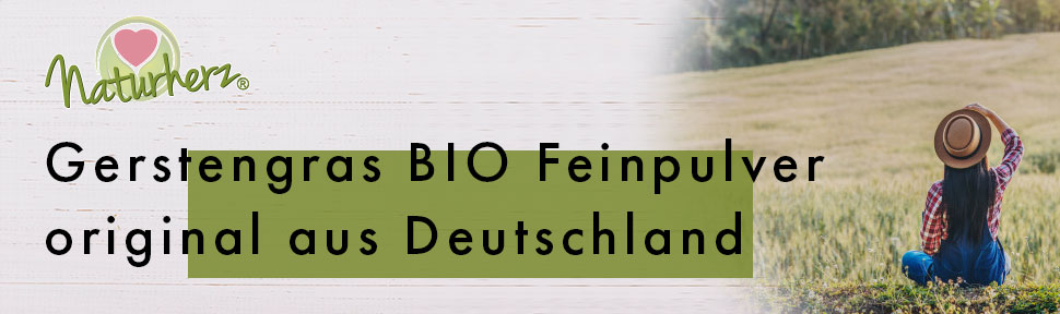 Gerstengras BIO Feinpulver - Das Original aus Deutschland