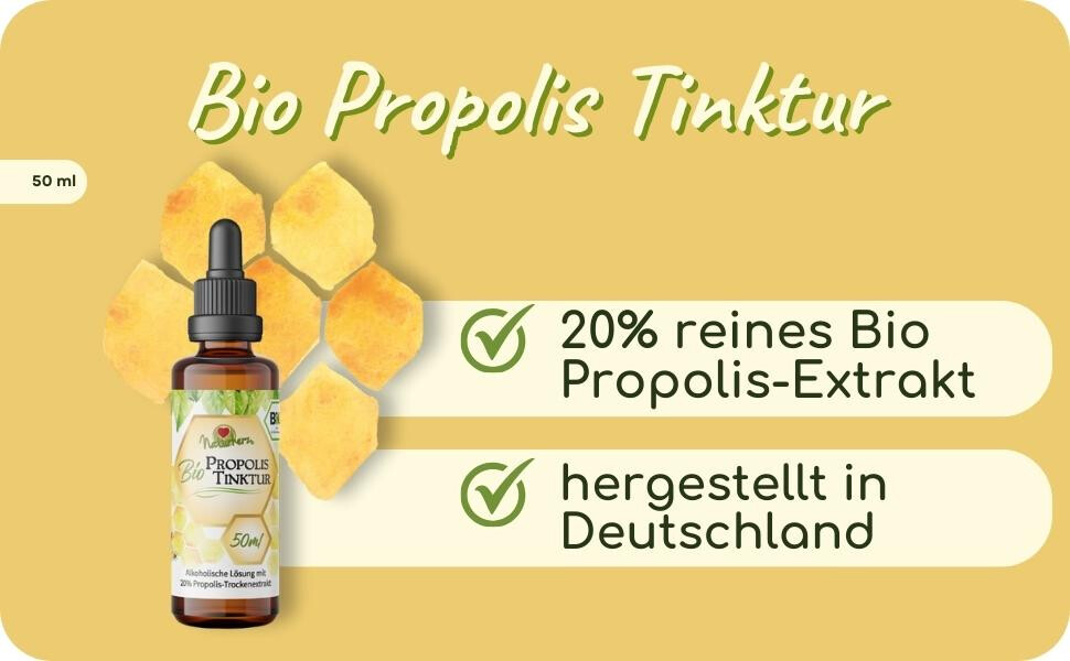 Naturherz Bio Propolis Tinktur 20%
