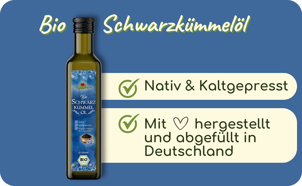 Naturherz Bio Schwarzkümmelöl