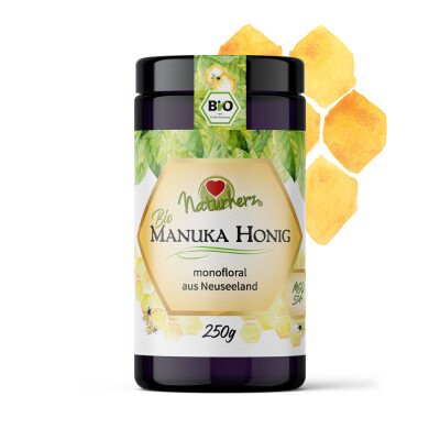 Manuka Bio Honig +514 MGO von Naturherz&reg; | Monofloral