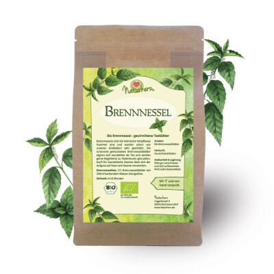 Brennnessel Bio Tee - Stengelfreie Premiumqualität aus DE/IT