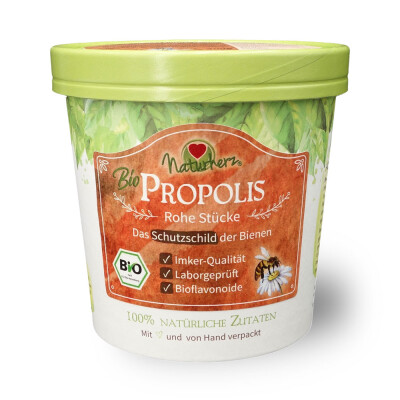 Propolis Bio - rohe & naturbelassene Stücke 200 g